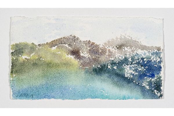 Making Space XIII, aquarelle sur papier Saint Armand, 10x6p.